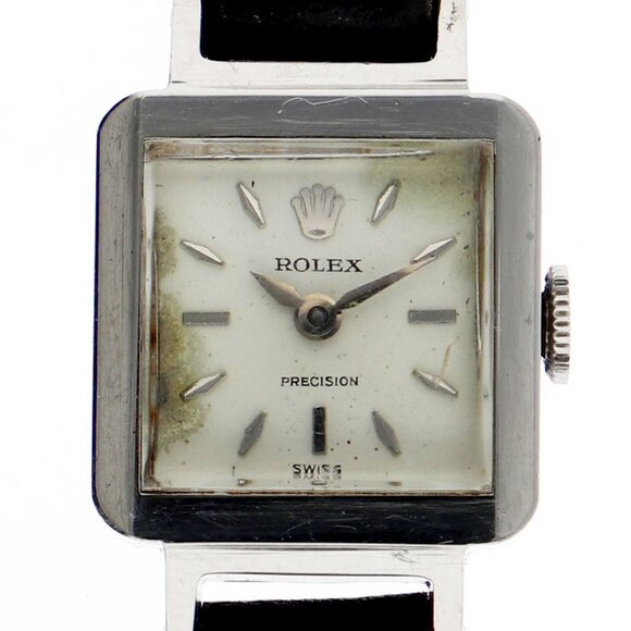 ROLEX Precision Silver SS MN - Picture 1 of 6